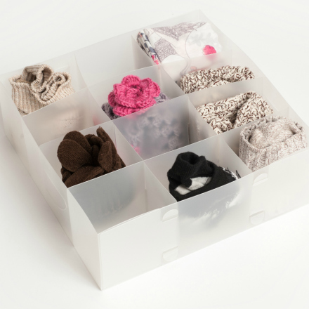 9-division drawer organiser available from Neat Freak