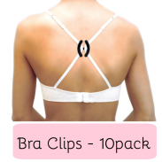 Bra clips 10 pack