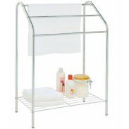 Towel Stand with Base Shelf