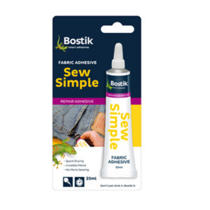 sew simple fabric adhesive