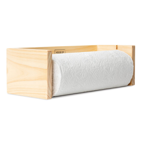 wall-mounted paper towel holder available from www.neatfreak.co.za