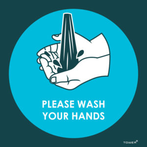 HAND WASH ABS SIGN