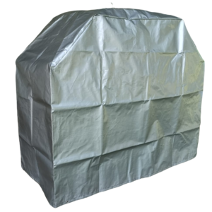 gas braai cover silver