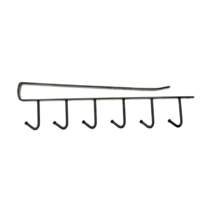 metal shelf hook rack